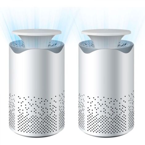Purificateur d'air pour chambre à coucher, lot de 2 - Purificateur d'air domestique, filtre à air domestique,