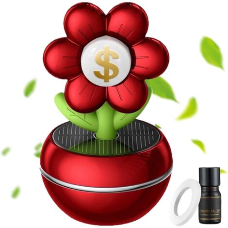 Purificateur d'Air Solaire pour Voiture,Purificateur D'Aromathérapie