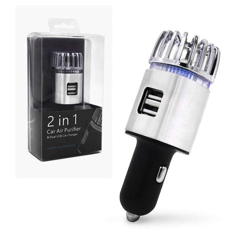 Purificateur De Voiture Ioniseur D'Air Avec Usb