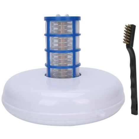 Purificateur d\'eau de piscine solaire - Mxzzand - Ionisateur - Écologique - 35000 gallons - ABS + Ion de cuivre