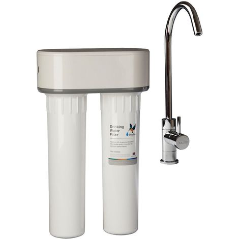 Purificateur d'eau Doulton duo hip anti calcaire sous évier et robinet eau pure