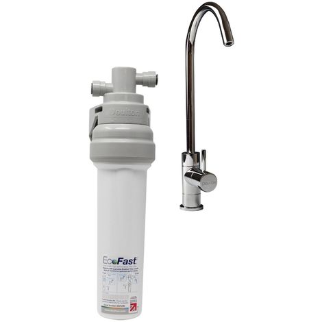 Purificateur d'eau Doulton ecofast sous évier avec cartouche ultracarb et robinet eau pure