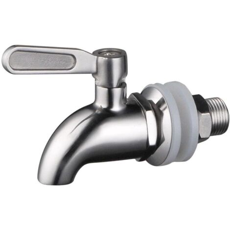 Purificateur d'eau par gravité – Robinet en laiton poli – Compatible avec systèmes ProPur et Berkey – Installation rapide