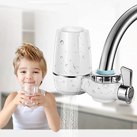 Purificateur d'eau pour robinet de cuisine avec filtre, filtre de purification d'eau du robinet, filtration en 7 étapes, purificateur d'eau domestique