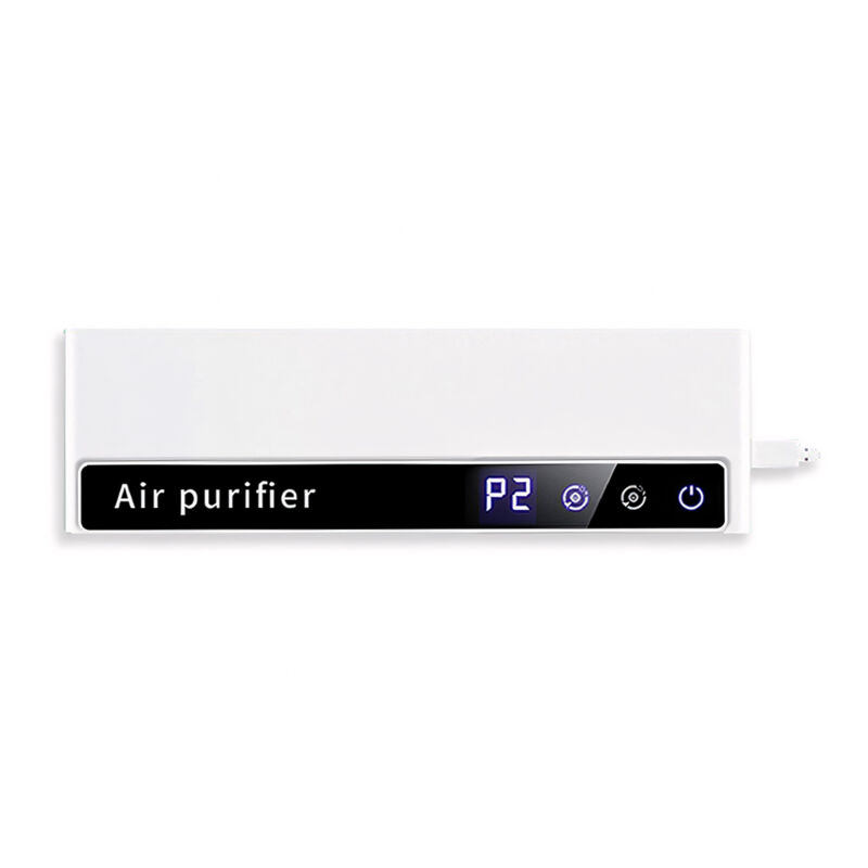 Lifcausal - Purificateurs d'air pour chambre à coucher, maison, 4 modes de fonctionnement, élimine la poussière, les odeurs de fumée, le