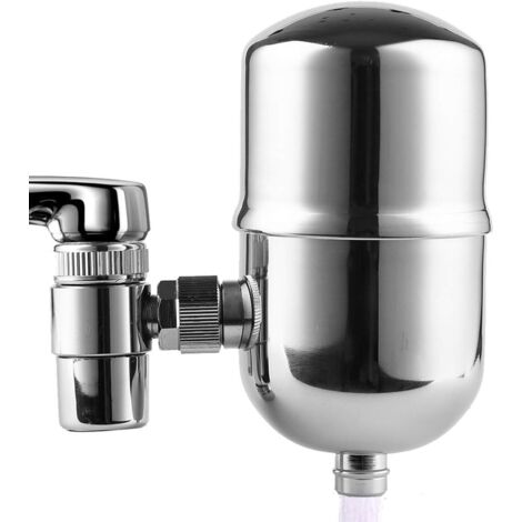 Purificatore d'acqua del rubinetto - filtro per acqua potabile, per rubinetto, lavandino del bagno, cucina -