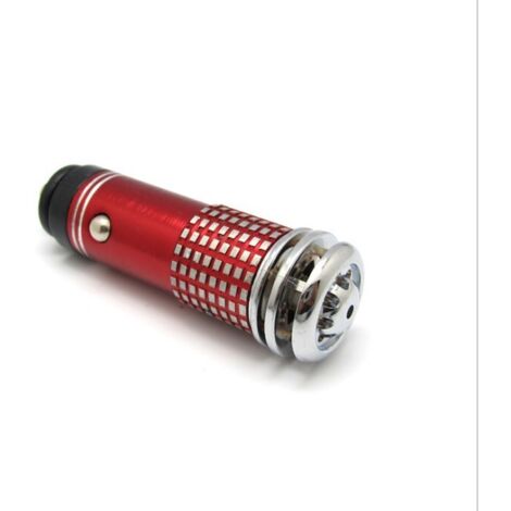 Purificatore d'aria mini edge a 4 colori, purificatore d'aria a ioni negativi, barra dell'ossigeno integrata, rimozione degli odori di formaldeide, 1 pezzo (rosso)