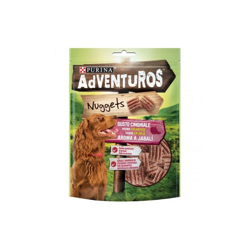 

Purina - ADVENTUROS Snack perro Nuggets JabaliSalvaje 90g