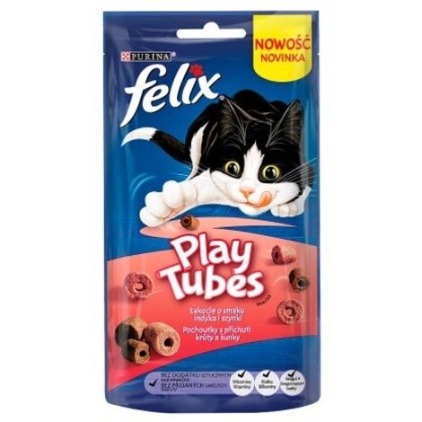 PURINA ALIMENT POUR CHAT PLAY TUBES DINDE JAMBON 50 G S9110202