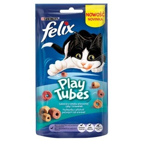 PURINA ALIMENT POUR CHAT PLAY TUBES POISSON 50 G S9110201