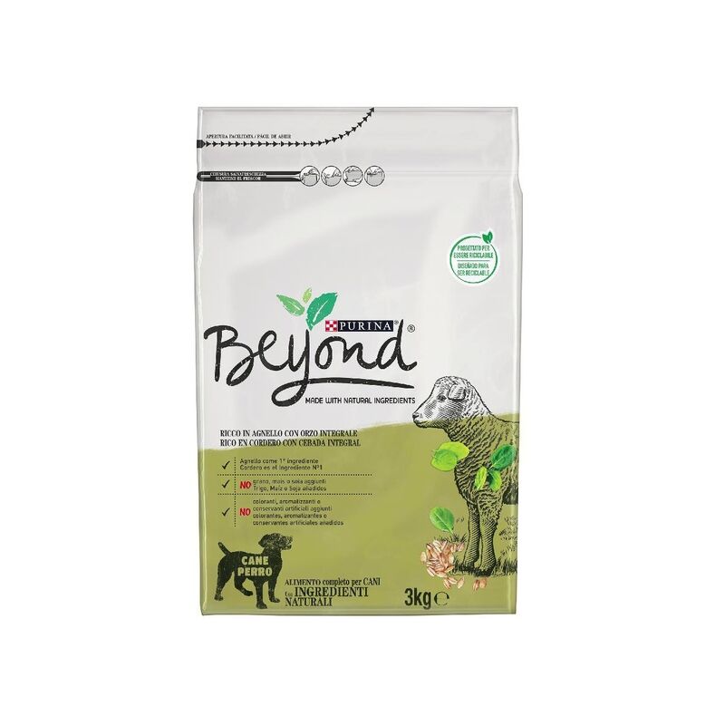 

PURINA Simply 9 Rico en Cordero con Cebada Integral 3kg - Beyond