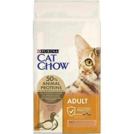 Purina Cat Chow Adult Anatra  - Purina Cat Chow Adult Anatra - Sacco Da 10 Kg