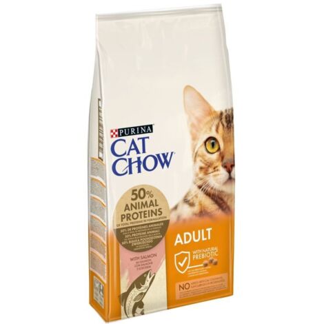 Purina Cat Chow Adult Salmone  - Sacco Da 10 Kg