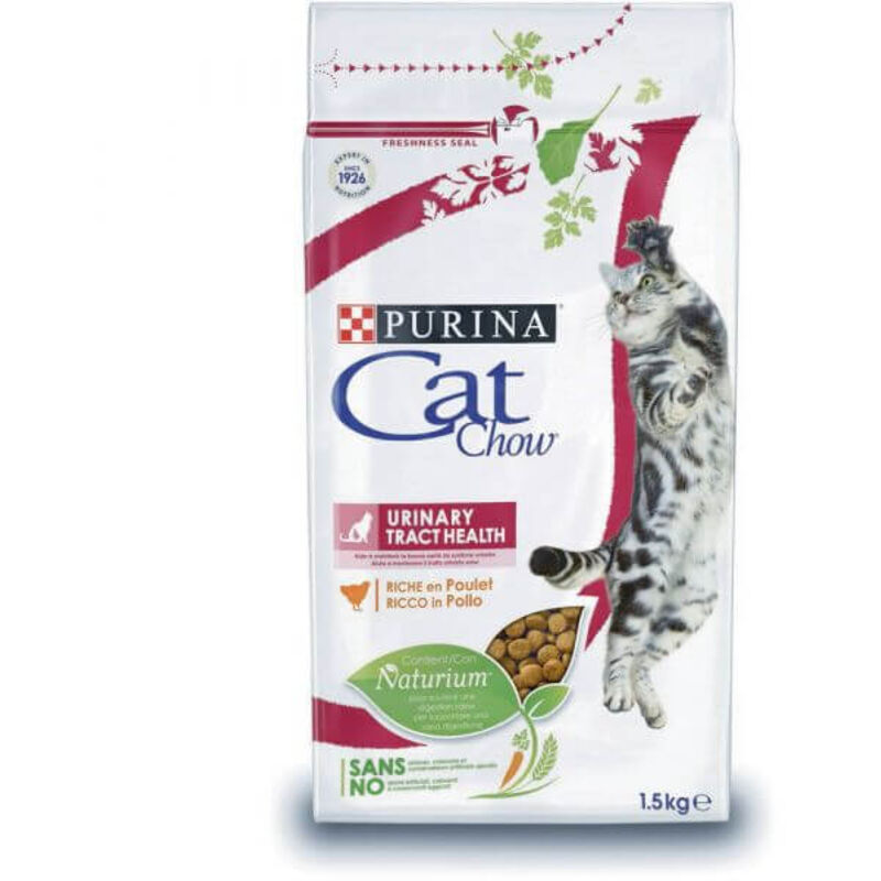 Purina - Cat Chow Urinary Tract Health nourriture sèche pour chats 1,5 kg Adulte Poulet