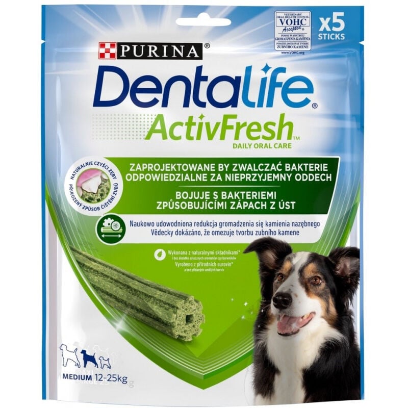 Purina - Dentalife Active Fresh Medium - Snack dentaire pour chien - 115g