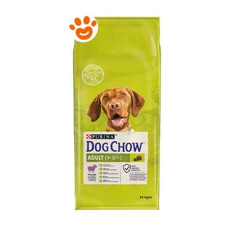 Purina Dog Chow Adult Agnello e Riso  - Purina Dog Chow Adult Agnello e Riso - Sacco Da 14 Kg