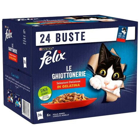 Purina Felix le Ghiottonerie 24x85 gr