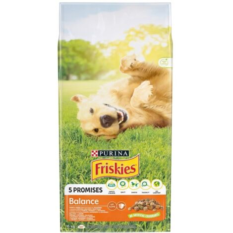 PURINA FRISKIES BALANCE Cane Pollo e Verdure 10 5 kg