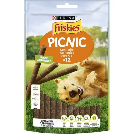Purina Friskies Picnic Snack Cani Pollo, 100g
