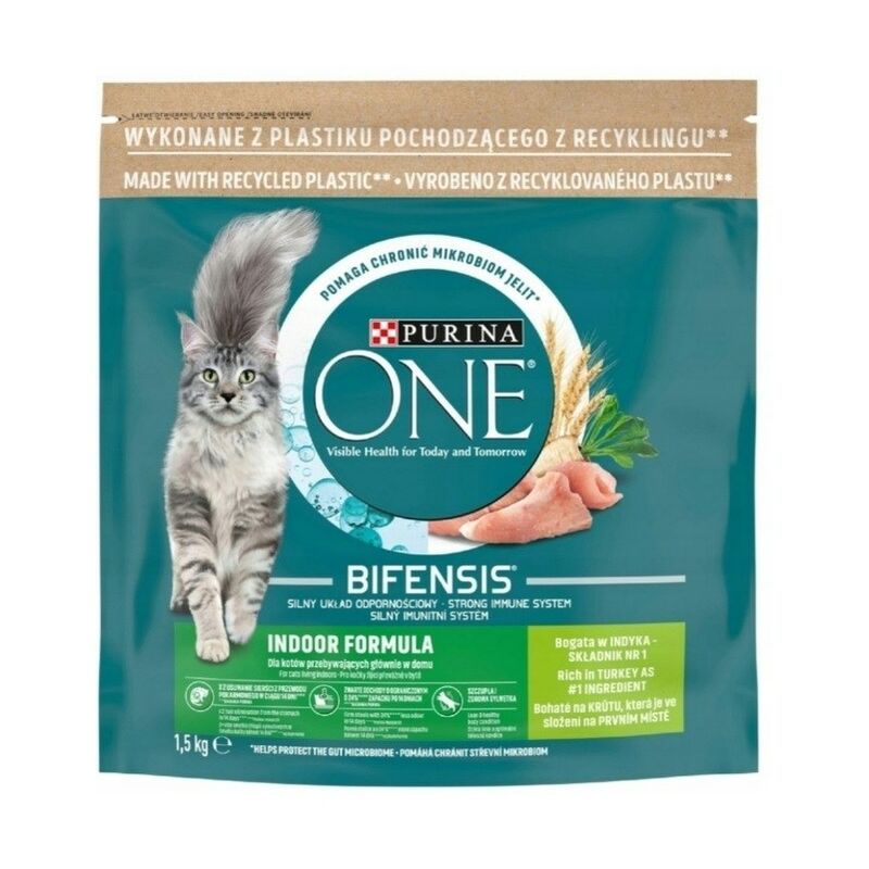 Purina - One Bifensis Indoor Formula - nourriture sèche pour chats - 1,5 kg