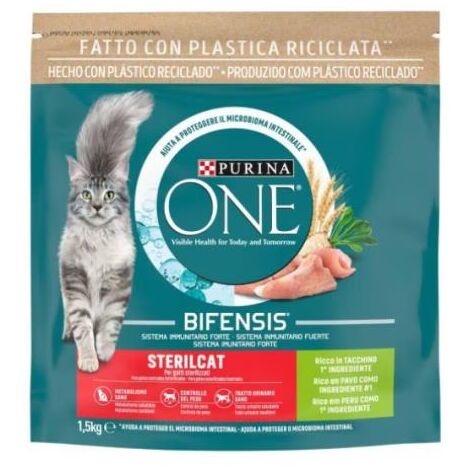 PURINA ONE STERILCAT 1.5K G TACCHINO PER GATTI