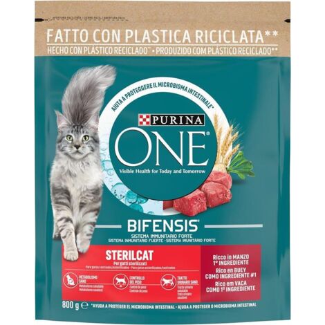 Purina One sterilcat manzo e frumento