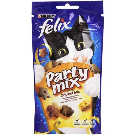 Purina Party Mix Snack con pollo, fegato e tacchino