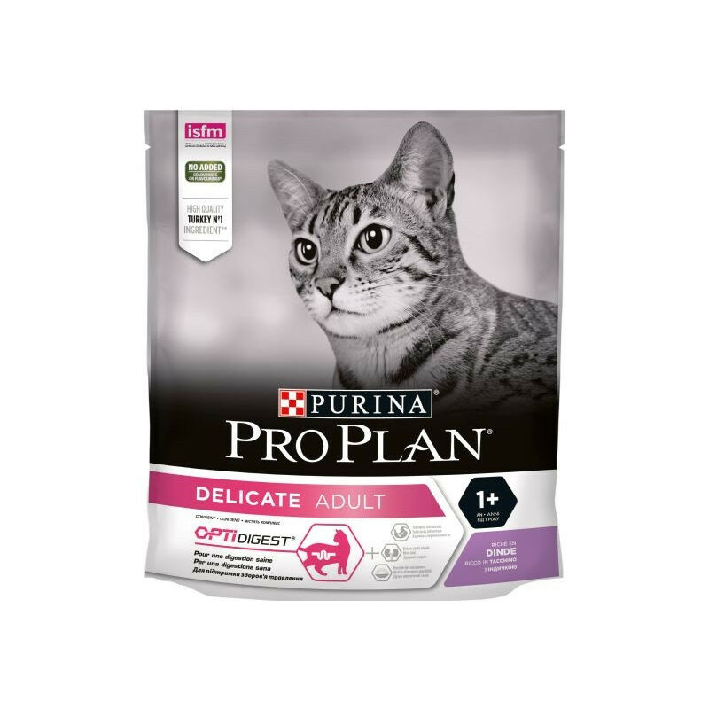 Pro Plan Optidigest per Gatto Delicate con Tacchino da 400gr