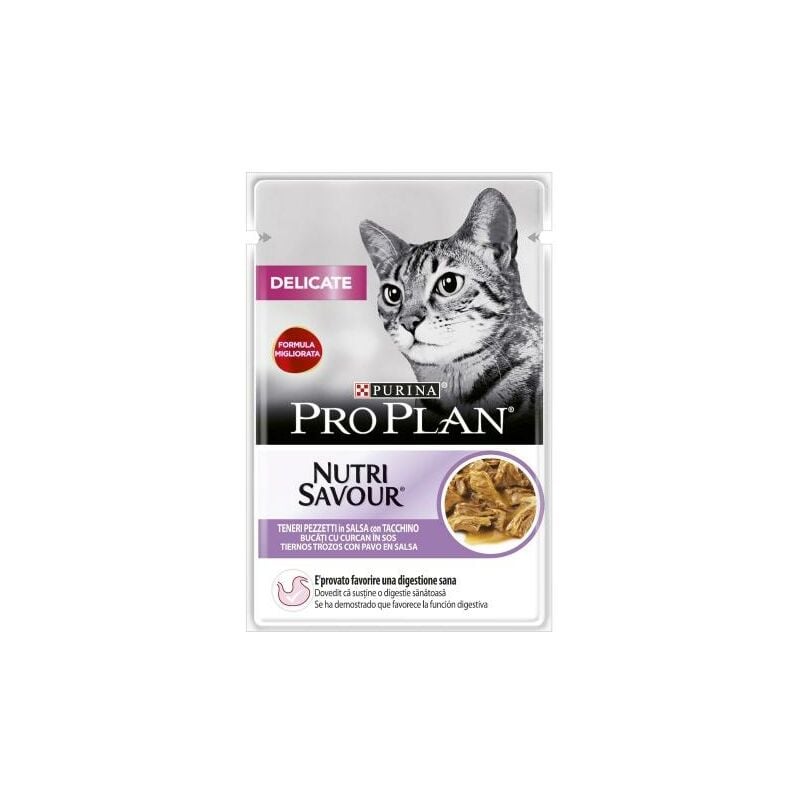 

PRO PLAN Gato DELICATE Pavo en Salsa 85g