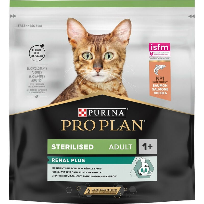 Purina Pro Plan Optirenal per Gatto Adult Sterilised da 400 gr Salmone