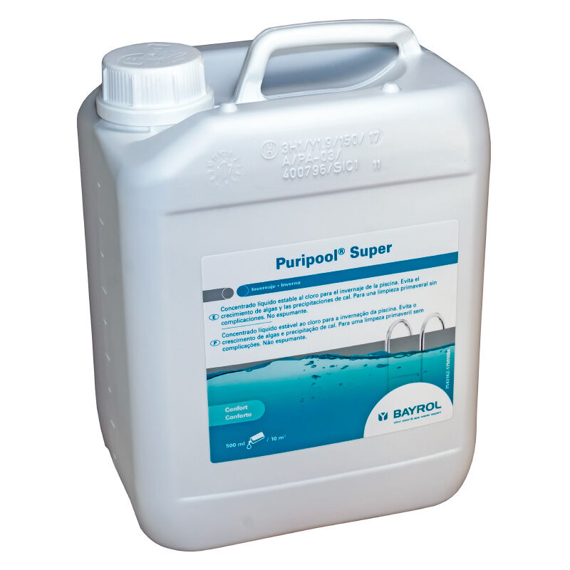 Puripool Super. svernante liquido. 5l BAYROL.