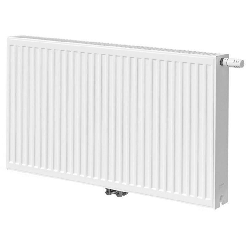 Purmo Ventil Compact M Flex, Typ 22, 500x1400 Mm (hxl), Profil, Mittelanschluss, Fm4220501401030