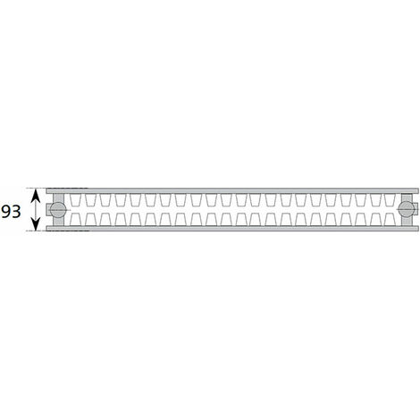 Kermi Therm x2 Heizkörper Bauhöhe 200 Typ 22 Kompakt oder Ventilausführung Wand