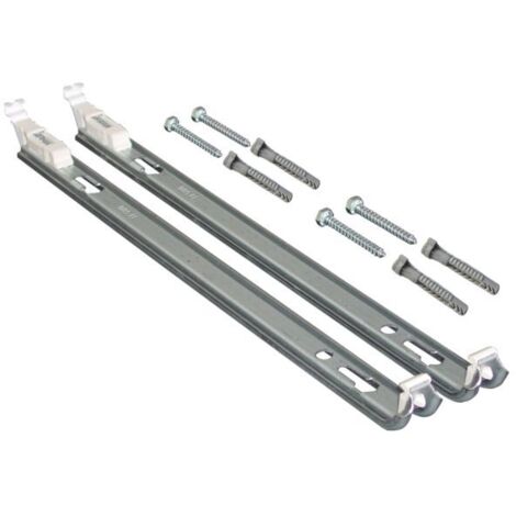 Purmo FZ-Halterungen-2er-Set AZ02BW2MCK400V0 BH 400 mm, für Typ 21S, 22, 33