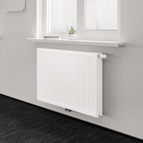 Purmo Profil Ventil Compact M Flex Flachheizkörper, Ventil, Mittenanschluss, Typ 11, profil. Front