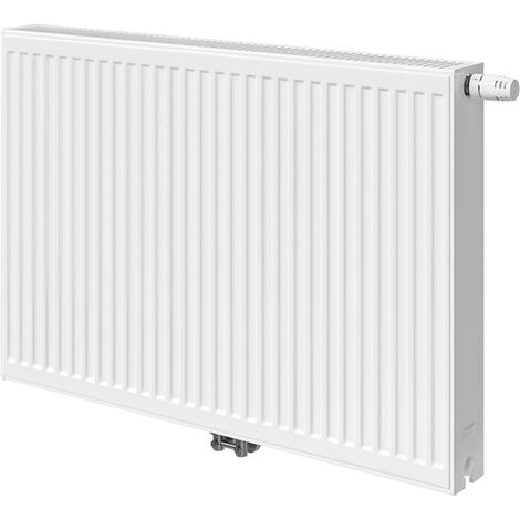 Purmo Profil Ventil Compact M Flex Flachheizkörper, Ventil, Mittenanschluss, Typ 22, profil. Front