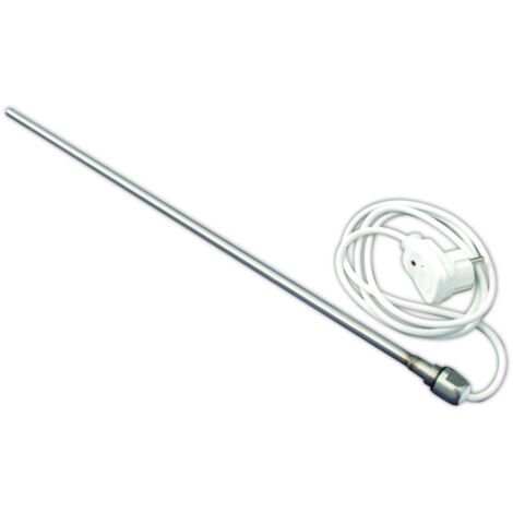 Purmo PTC-Elektro-Heizpatrone AZ13EH004800243 400 W, 230 V, mit Schutzkontaktstecker und Schalter