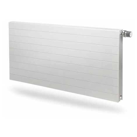 Purmo Ramo Ventil Compact Ventilheizkörper, Typ 21S, 6-Muffen, linierte Front