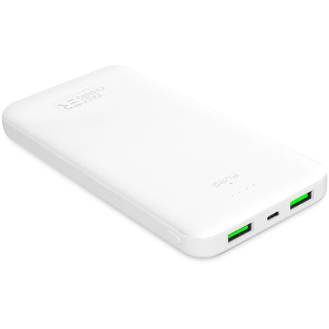 PURO Power Bank 10000Mah Due Porte Usb-A E Una Usb-C Fast Charge – Cavo Incluso