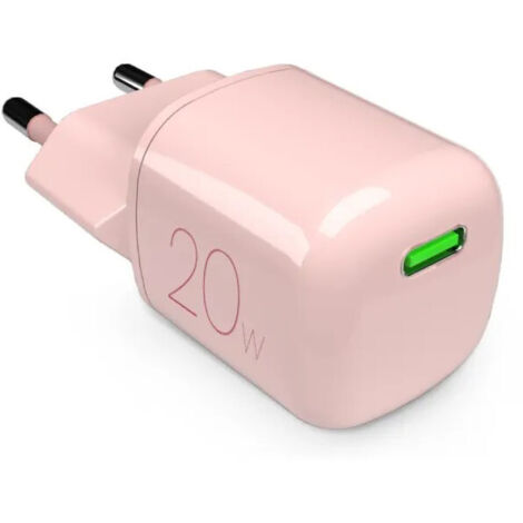 PURO PUFCMTCUSBC20WGROSE Caricabatterie per dispositivi mobili Smartphone, Tablet Rosa AC Carica wireless Ricarica rapida Interno