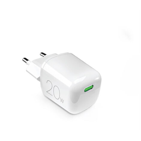 PURO PUFCMTSBC20WGWHI Caricabatteria Smartphone, Tablet Bianco AC Ricarica rapida Interno