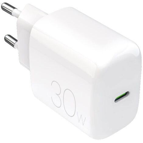 PURO PUTCUSBC30WDYWHI Caricabatterie per dispositivi mobili Universale Bianco AC Ricarica rapida Interno