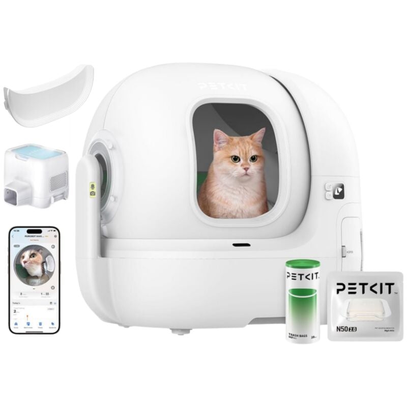 Petkit - Purobot Max Pro Litière Automatique Avec Caméra