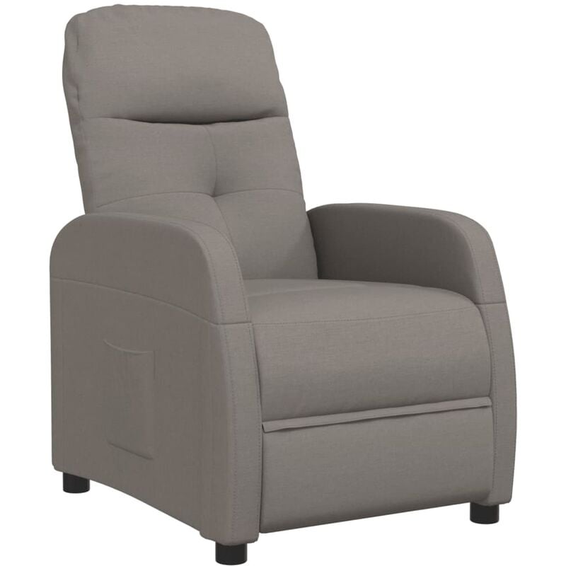 Vidaxl - Relaxsessel Stoff Taupe - Taupe