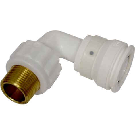Push-fit Vision coude 90° mâle 26x3,0 - 3/4" (20/27) - Henco