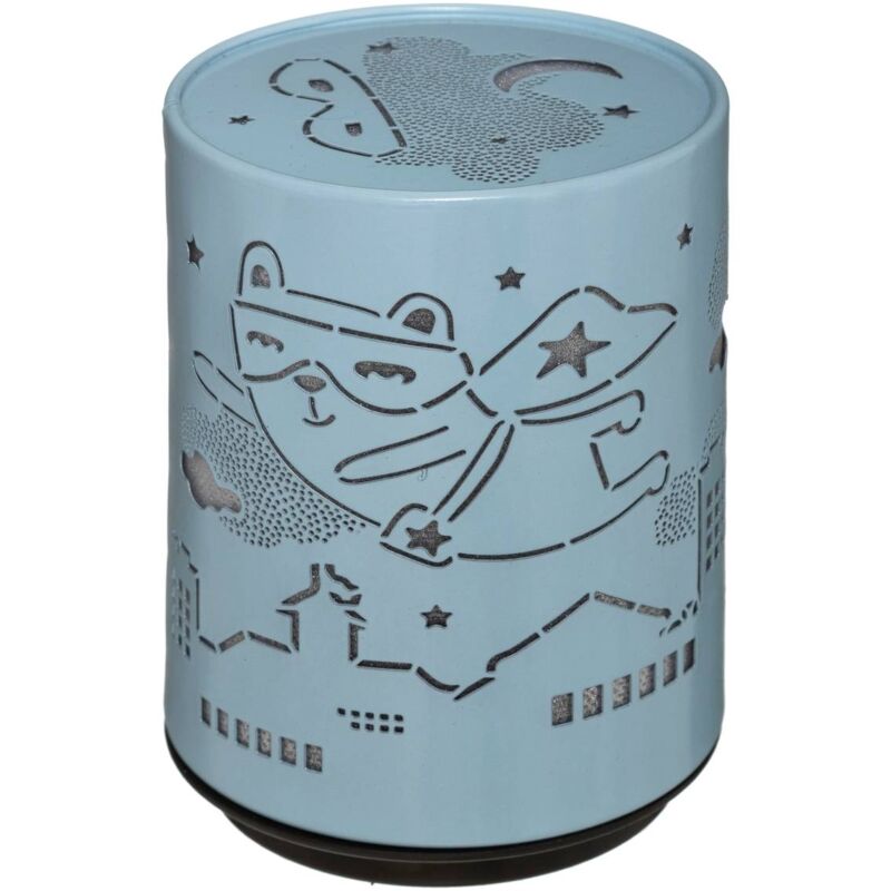 Lámpara de noche infantil LED Push - metal - A. 11 cm - Atmosphera créateur d'intérieur