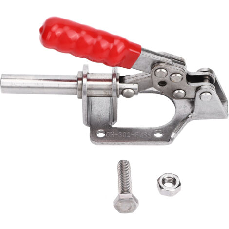 Push Pull Toggle Clamp 302F 136kg Clamping Force Quick Release Toggle Clamp for Equipment Installation Welding