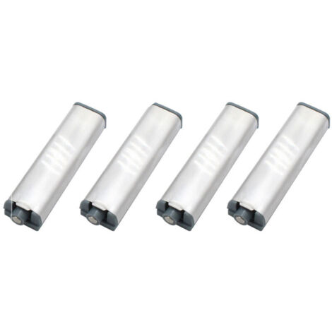 Push to Open 4 Pieces Rebondeur simple tête en acier inoxydable Push Open Poussoir Porte Placard Aimant Fermeture