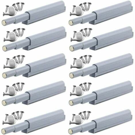 Push-to-open-Magnetverschlüsse Magnetische Push-open-Verschlüsse öffnen und schließen die Tür mit einem einfachen Druck (10 Stück)