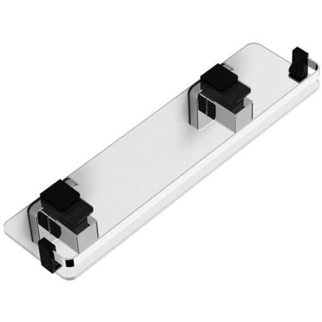 main image of "Pushloc Wall Mounted Suction Vanity Shelf"